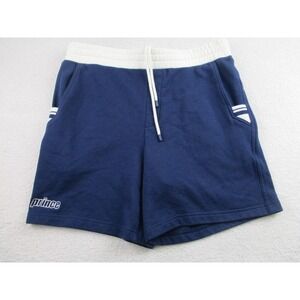 Prince Pickleball Shorts Mens Medium Blue White Drawstring Athletic Tennis Logo